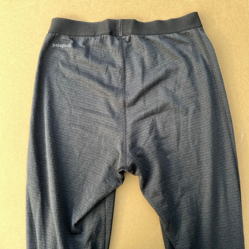 Patagonia Base Layer Men S Black Hiking Polartec Power Dry Thermal Legging 43886